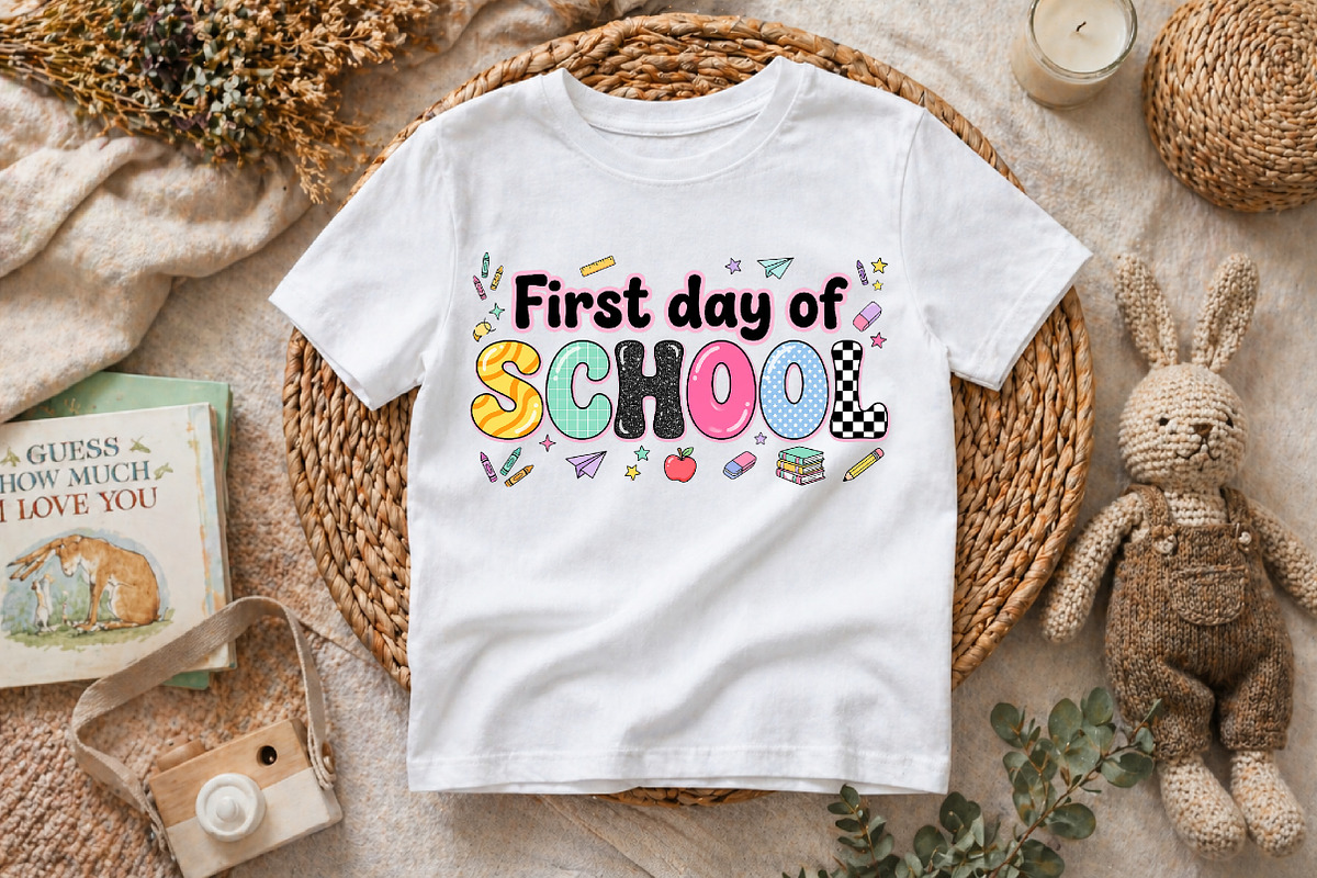 Coquette First Day Of School Png, an Education Illustration by Pixels.Craft (Photo 7 of 7)