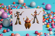 HIPPIE OLD LADY NANA CLIPART PACK, a Person Illustration by Daring Digies (Thumbnail 9 of 9)