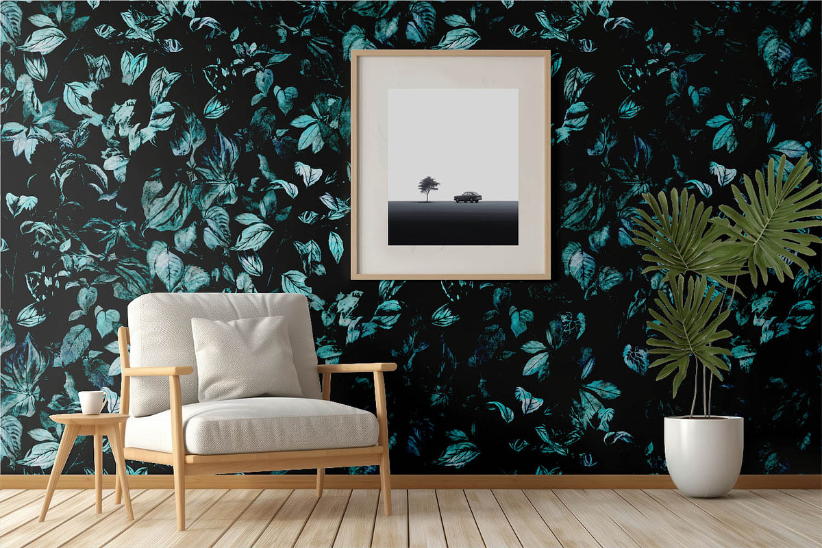 Warm Golden Foliage Pattern, a Pattern Graphic by MalyskaStudio (Photo 5 of 5)