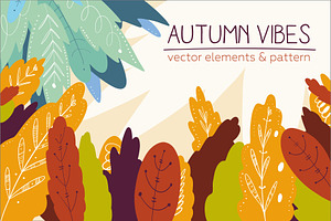 Autumn Vibes Vector Elements