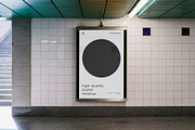 Subway Poster Mockup Bundle Metro, an Advertising Mockup by FoundImages (Thumbnail 51 of 61)