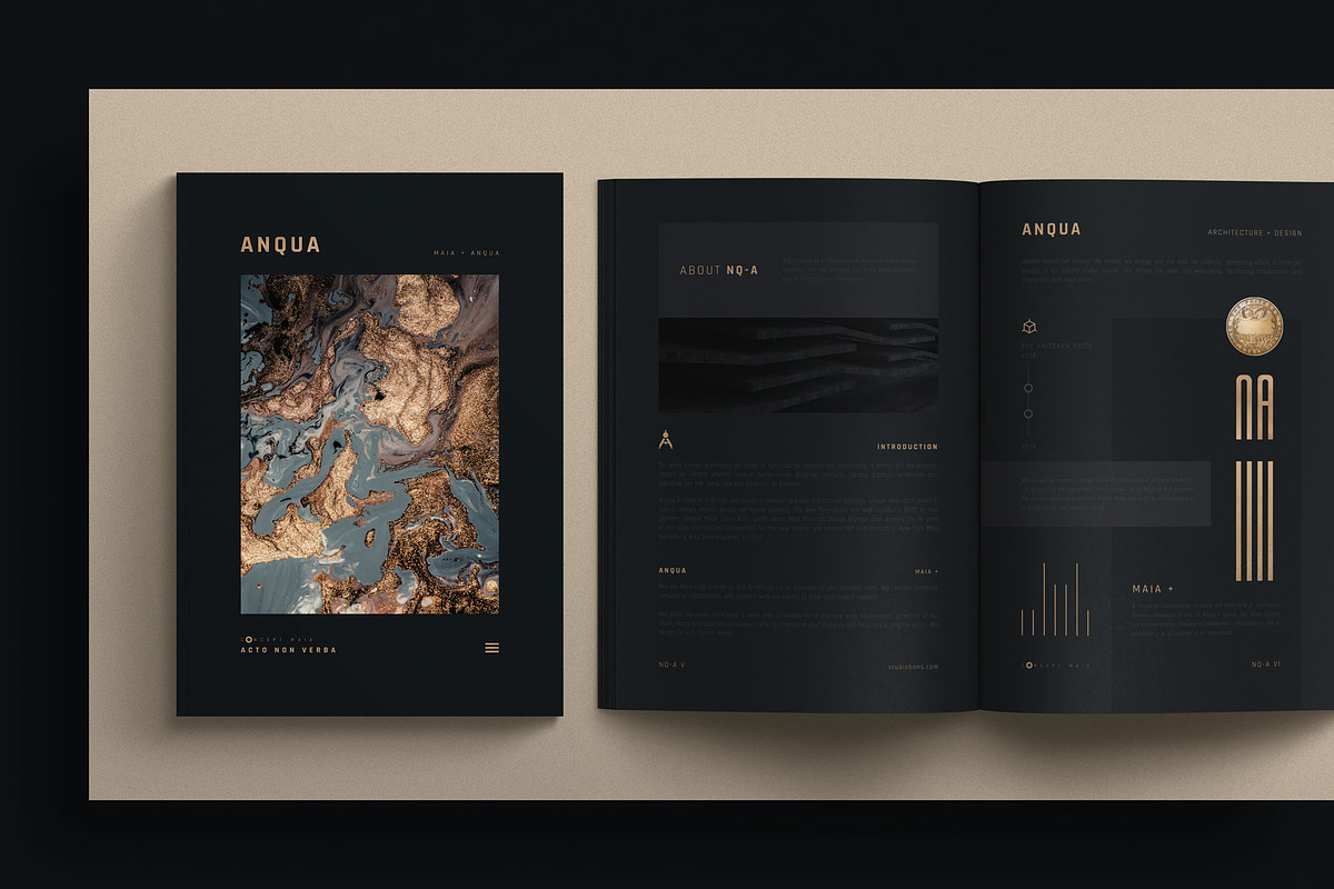 ANQUA | Architecture Proposal, a Brochure Template by Studio Bons (Photo 1 of 22)