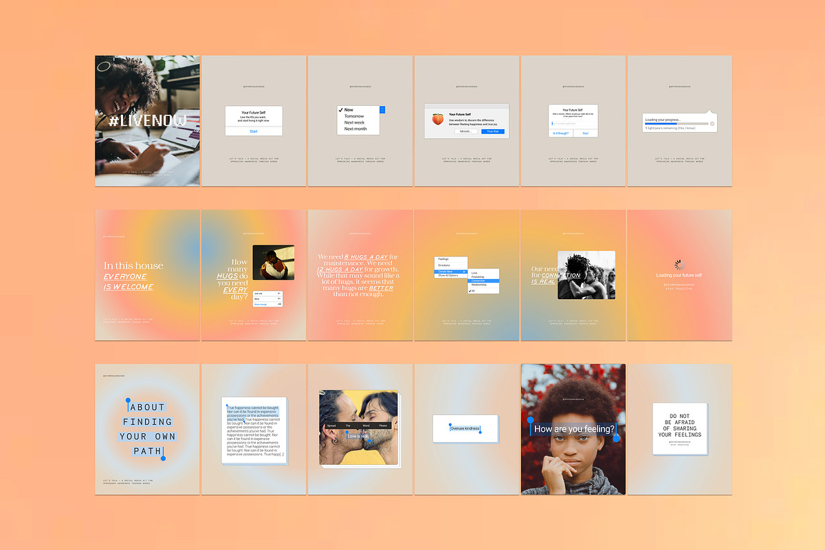 Let's Talk Carousel and Quotes, a Social Media Template by Sparrow & Snow (Photo 8 of 27)