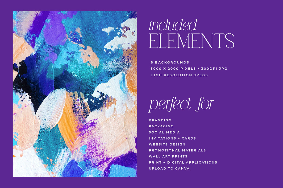 ColourFusion - Abstract Backgrounds, a Texture Graphic by Carla Fern Designs (Photo 9 of 10)