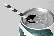 Can Mockup Set (type 1), a Packaging Mockup by creatsy5 (Thumbnail 9 of 10)