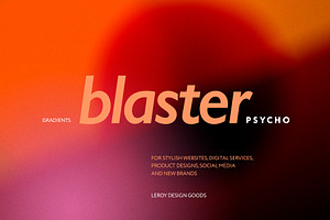 BLASTER Retro Gradient Textures