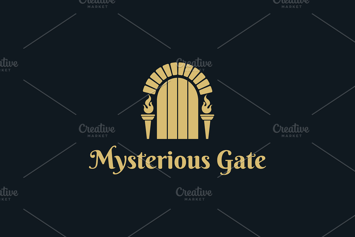 Mysterious Gate Logo, a Branding & Logo Template by ashenterprise (Photo 2 of 2)