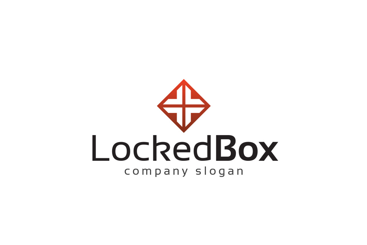 Locked Box Logo, a Branding & Logo Template by EmilGuseinov