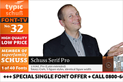 SchussSerifPro No.32 (1 Font), a Serif Font by typic schuss (Thumbnail 2 of 7)