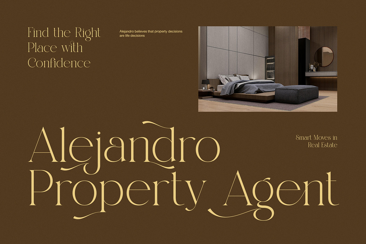 Mading Elegant Display Serif Font, a Serif Font by Graphicxell (Photo 4 of 8)