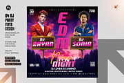 04 Dj Party Flyer Design Bundle, a Graphic by Shajib Shikder (Thumbnail 5 of 5)