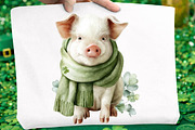Farmhouse St Patrick Day Clipart, an Illustration by DreamCafeArt (Thumbnail 4 of 6)