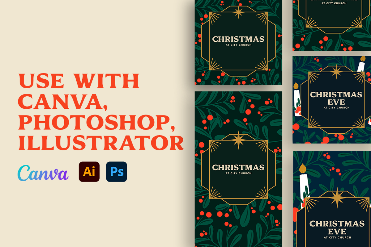 Christmas Church Sermon Series, a Background Graphic by Blue River Studio (Photo 3 of 8)