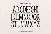 Aidens Family Font - Horror Font, a Serif Font by ariodsgn (Thumbnail 2 of 9)