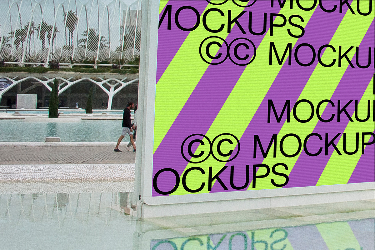 Valencia Park Billboard Mockup B007, an Advertising Mockup by CC Mockups (Photo 2 of 3)