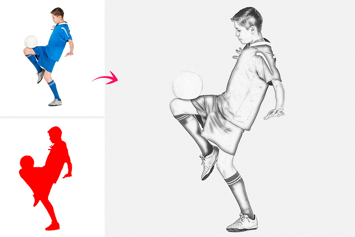 Line Art & Sketch Effect, an Action Add-On by MRI STUDIO (Photo 5 of 11)