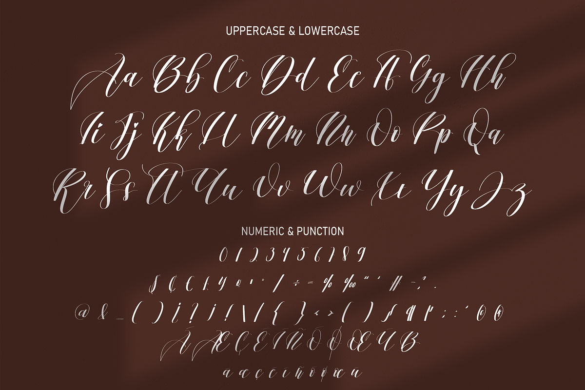 Agatha | Script font, a Script Font by Scratchones (Photo 7 of 8)