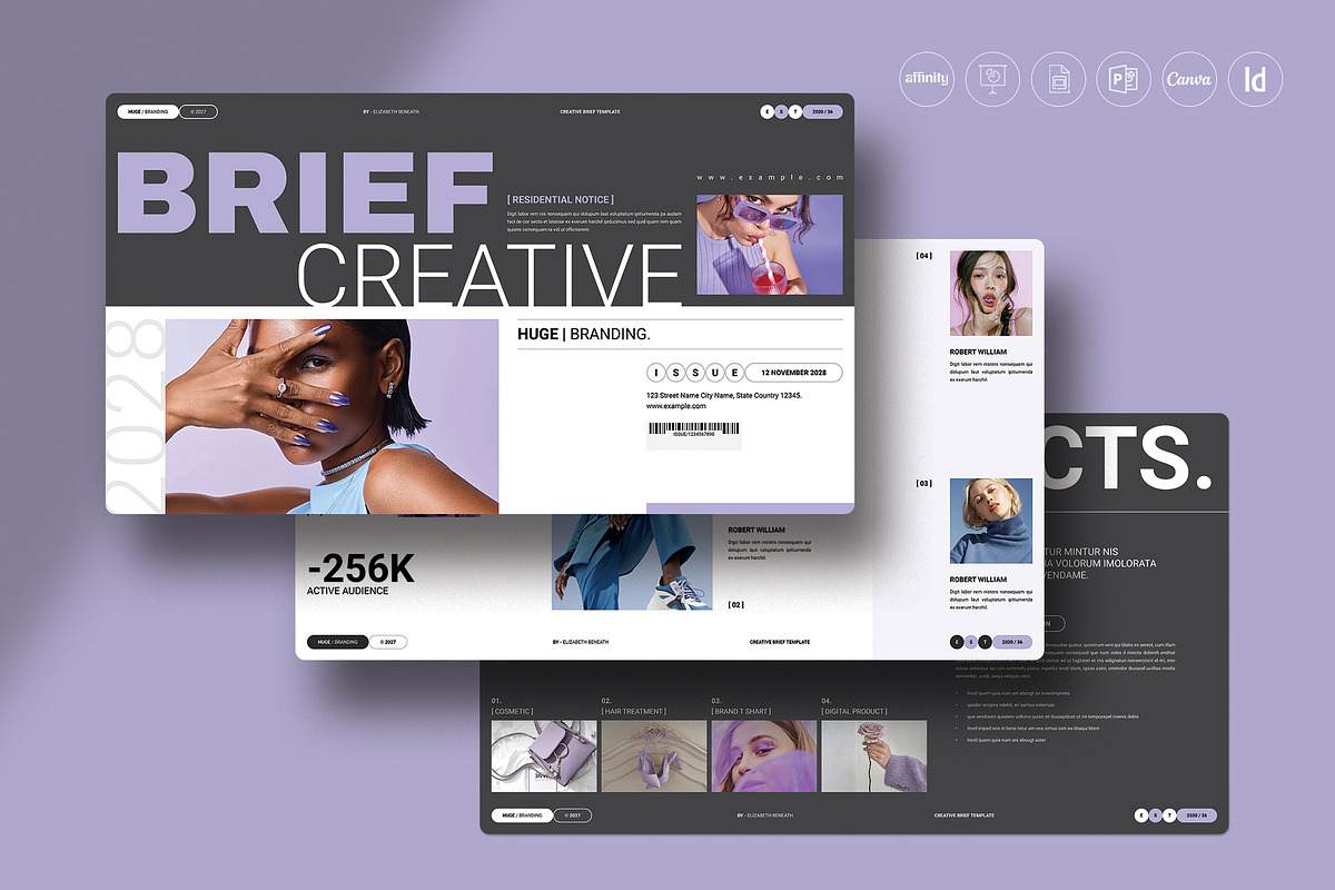 Creative Brief Presentation Template, a Presentation Template by TemplateFolio-Shop (Photo 11 of 11)