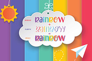 Droop Sheep - Crafty Layered Font, a Script Font by Almeera Std (Thumbnail 4 of 6)