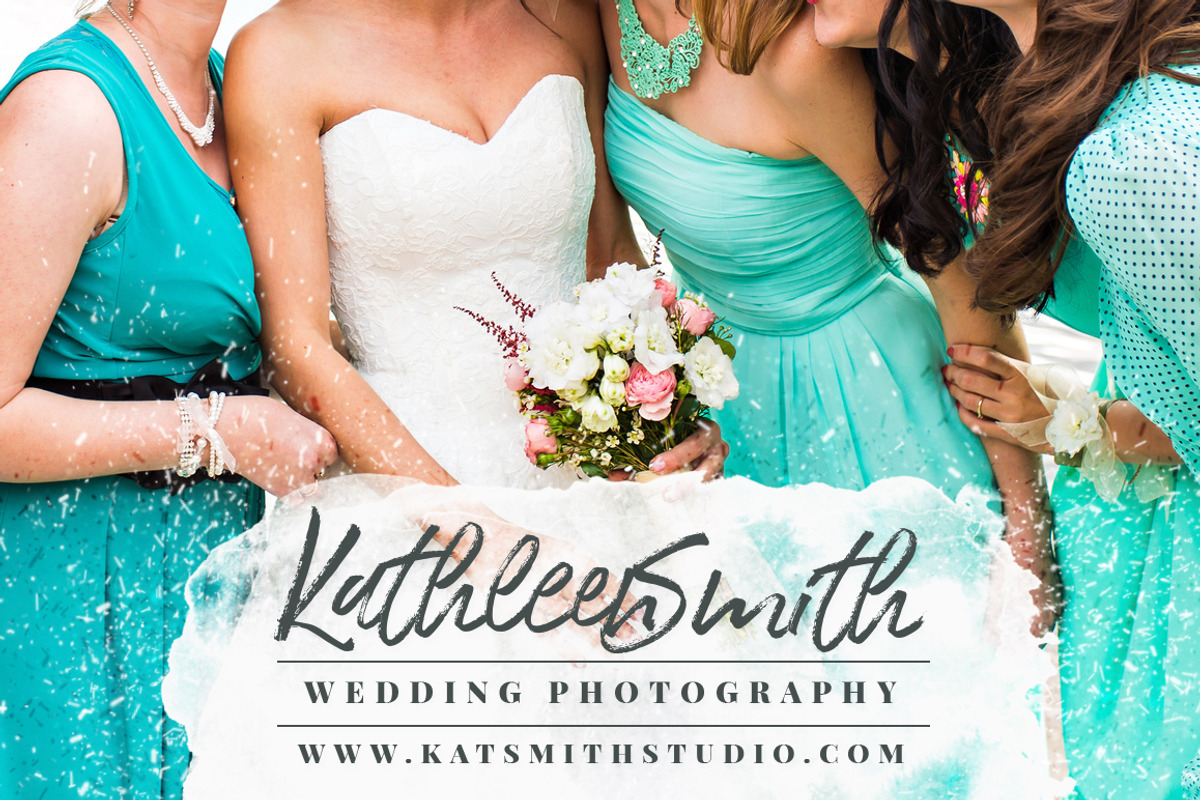LushBlue LOGO KIT + Font & Swashes! preview 6