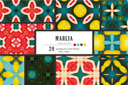 MARLIA geometric seamless patterns., a Pattern Graphic by Peolla (Thumbnail 1 of 10)