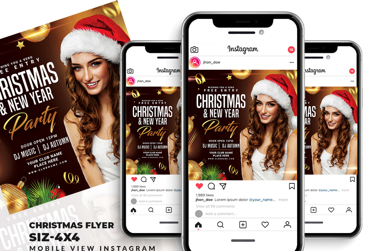 Christmas Flyer, a Flyer Template by AfzaalGraphics (Photo 2 of 2)
