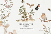 Wildflowers & Animals GRAPHIC BUNDLE, a Decorative Illustration by Grace Noboa Illustrations (Thumbnail 4 of 8)