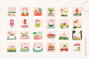 Playful Summer Vibes |Tropical Beach, a Seasonal Illustration by Lumeno (Thumbnail 4 of 8)