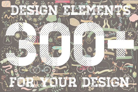 Design elements big set preview 8
