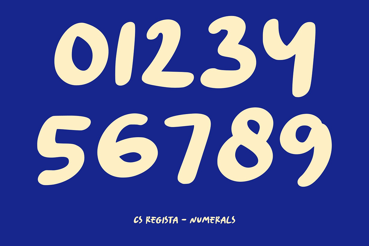 CS Regista – Handwritten Font, a Handwritten Font by Craft Supply Co. (Photo 4 of 8)