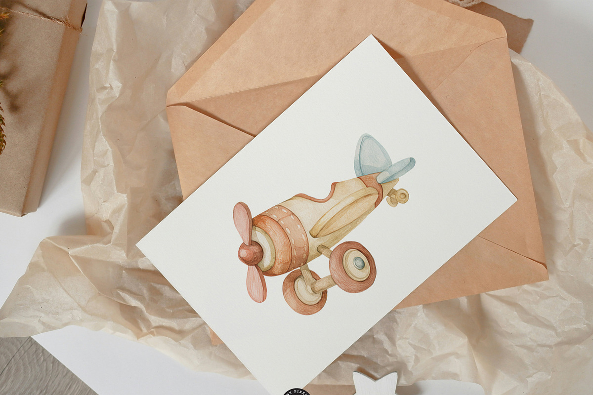 Blue Nursery Boyhood Charm, an Animal Illustration by PaintPixelCo (Photo 10 of 13)