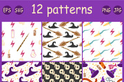 School of Magic 2 Pattern, a Pattern Graphic by Michiru13 (Thumbnail 14 of 15)