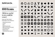 Arrows Icons, a Solid Icon by Solid Icon Co (Thumbnail 5 of 6)
