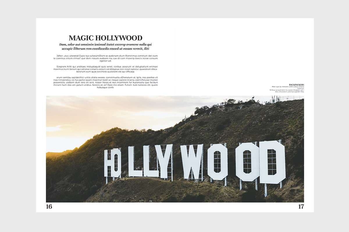 Paradise Magazine Template, a Magazine Template by N A N D U Z D E S I G N (Photo 9 of 15)