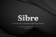 Sibre, a Serif Font by Ridha-38.lineart (Thumbnail 1 of 11)