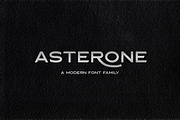 Asterone - Modern Font Family, a Sans Serif Font by Letterhend Studio (Thumbnail 1 of 9)