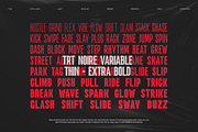 TRT NOIRE Authentic Condensed, a Sans Serif Font by truetype (Thumbnail 7 of 15)