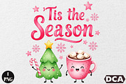 Tis the Season Christmas Gingerbread, an Illustration by DreamCafeArt (Thumbnail 1 of 6)