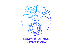 Commercializing Native Flora Icon