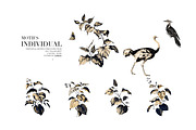 TWILIGHT EDEN_ BOTANICAL PATTERN, a Pattern Graphic by YARROO (Thumbnail 4 of 10)