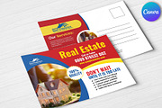 Real Estate Agency Invite Postcard, a Card Template by Psd Templates (Thumbnail 3 of 3)