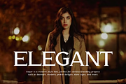 Gaqor - Modern Cinematic Font, a Serif Font by Iqsiart Studio (Thumbnail 3 of 12)