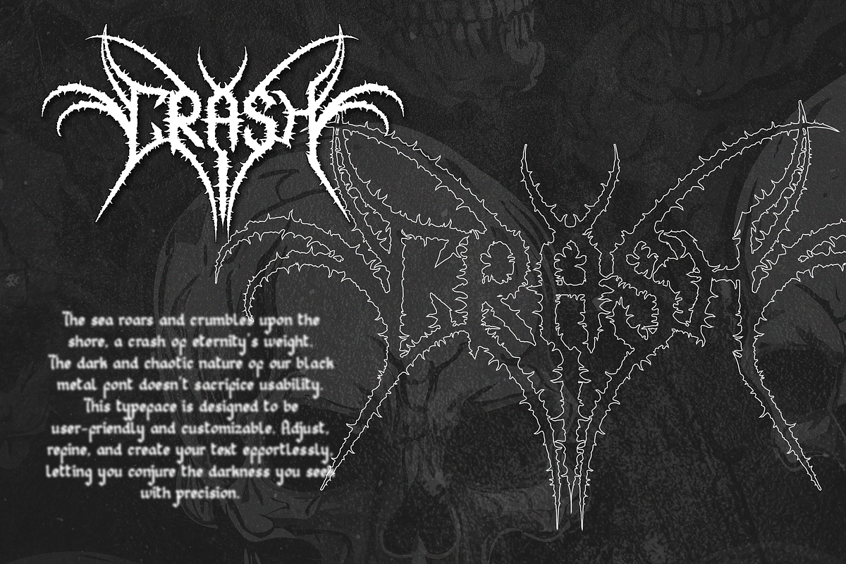Regolax | Black Metal Font, a Blackletter Font by Denustudios (Photo 4 of 12)