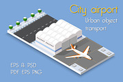 City airport object, an Object Graphic by AlexZeL (Thumbnail 1 of 5)