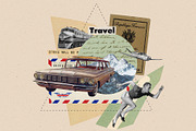 Vintage Collage Creator 1170+ Assets, an Object Graphic by Veris Studio (Thumbnail 48 of 56)