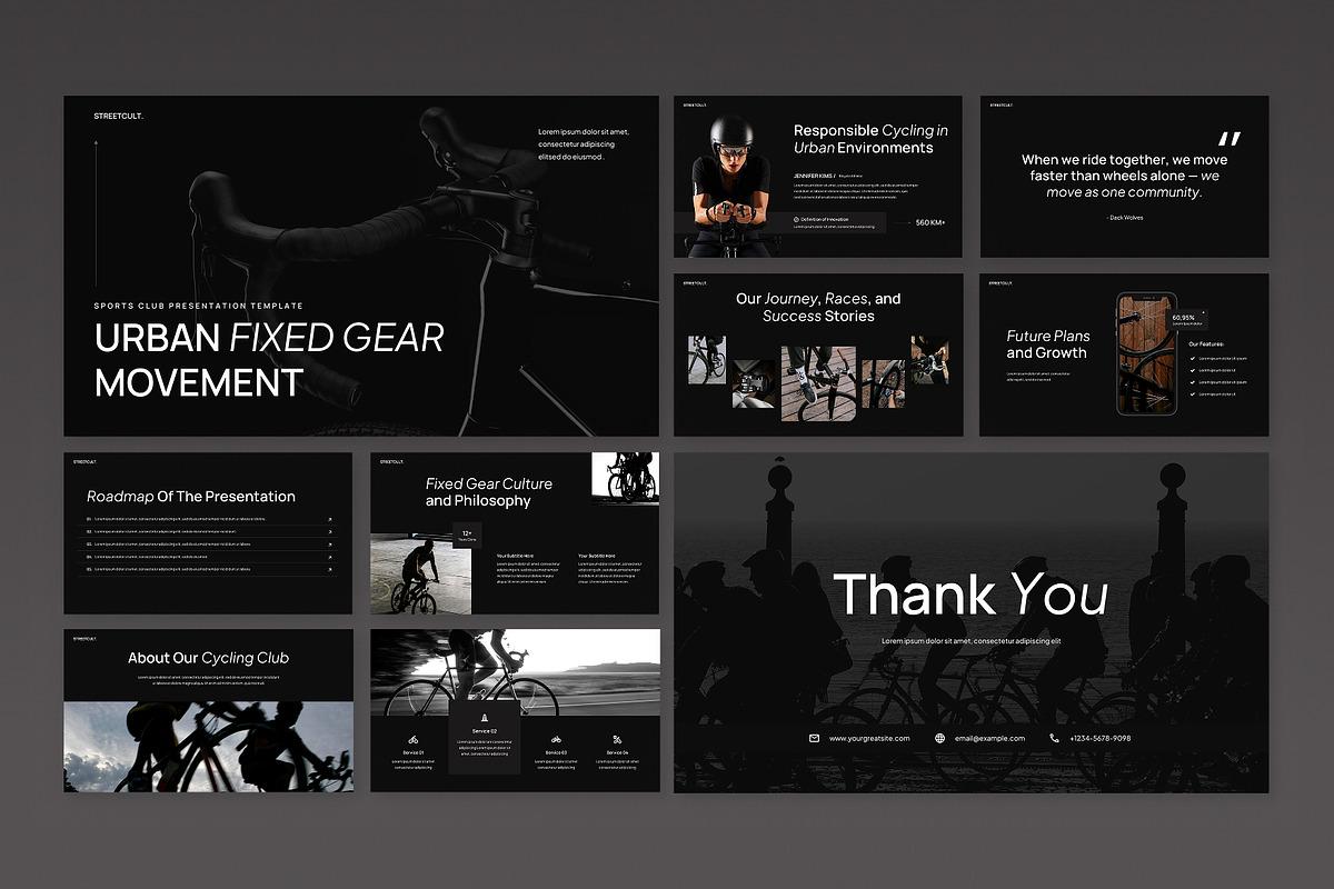 Sports Club Google Slides, a Presentation Template by Antstheme (Photo 3 of 4)