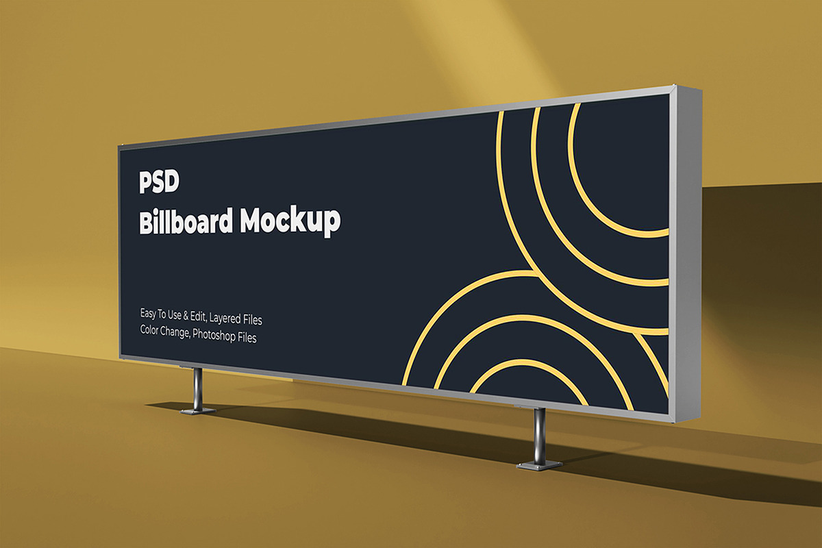 Billboard Mockup, an Advertising Mockup by Partikusi Design (Photo 3 of 4)