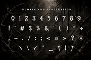 Hollow Genesis Death Metal, a Symbol Font by Masyafi Studio (Thumbnail 4 of 9)