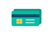 Credit Card Flat Icon, a Duotone Icon by Pexelpy (Thumbnail 2 of 2)