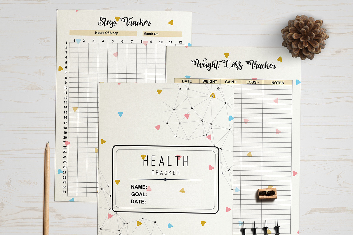 Health & Fitness Planner, a Templates & Theme by Wow Designs (Photo 10 of 10)